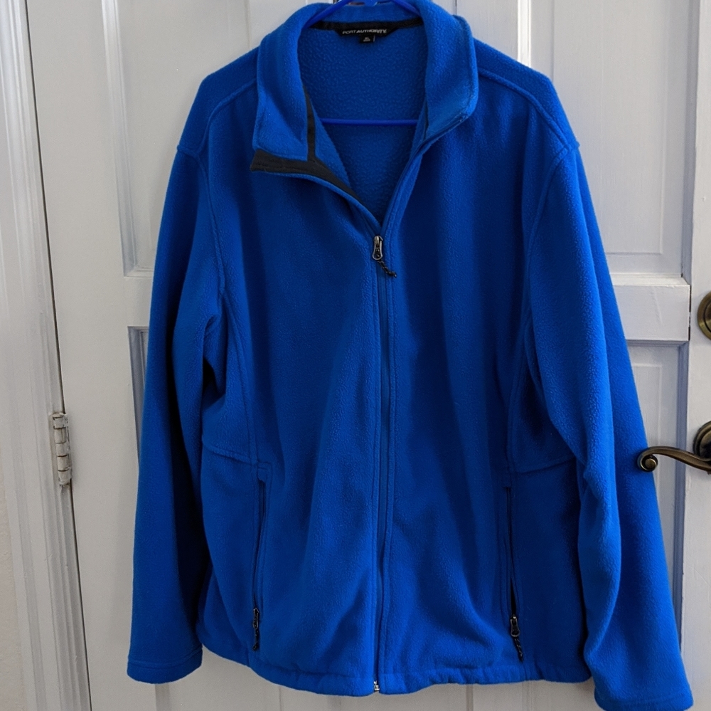 Port Authority Electric Blue Fleece Sweater